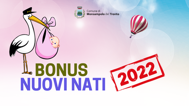 Bonus Nuovi Nati 2022